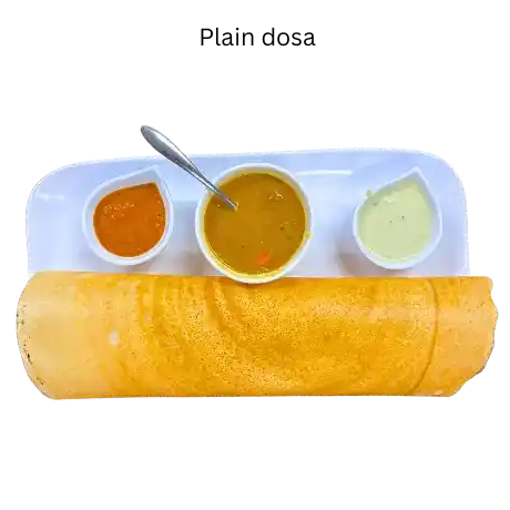Plain Dosa at Athidi Indian
